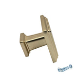 M4TEC Brushed Brass Knob Handle – VH9 Series