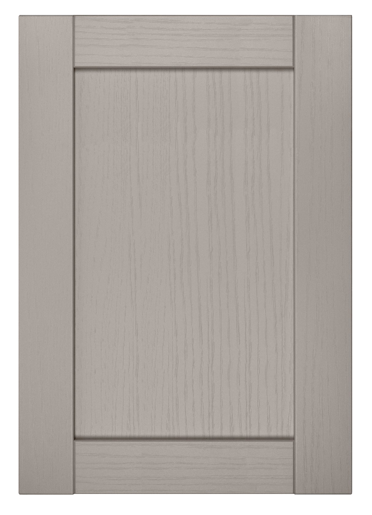 Balmoral Wood Grain 'Skinny' Shaker Cashmere Ash- Replacement Kitchen Door/Drawer Front (355mm High)