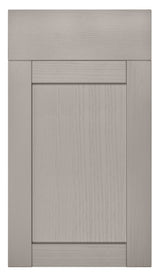 Balmoral Wood Grain 'Skinny' Shaker Cashmere Ash- Replacement Kitchen Door/Drawer Front (355mm High)