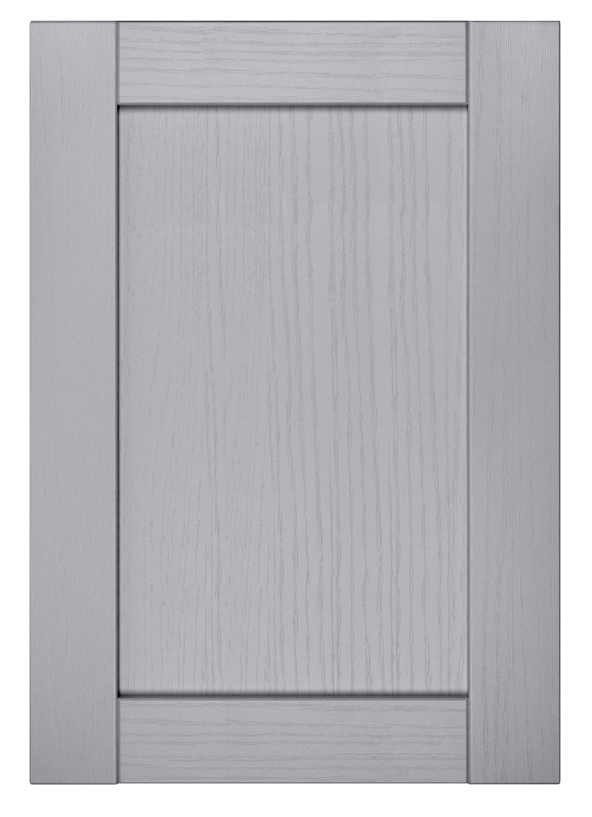 Balmoral Wood Grain 'Skinny' Shaker Dove Grey Ash- Replacement Kitchen Drawer Fronts/Oven Filler Panel (110mm High)