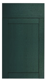 Balmoral Wood Grain 'Skinny' Shaker Fir Green Ash- Replacement Kitchen Drawer Front (175mm High)