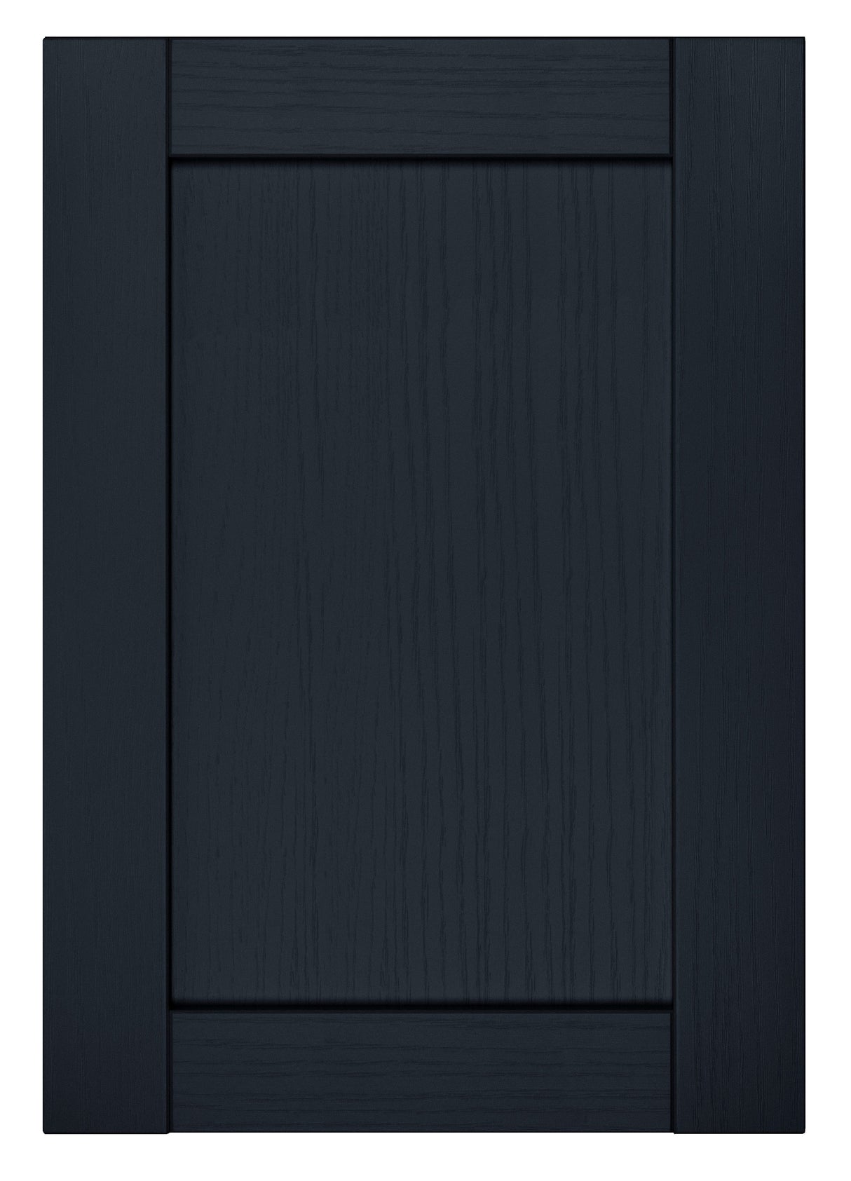 Balmoral Wood Grain 'Skinny' Shaker Indigo Ash- Replacement Kitchen Door/Drawer Front (283mm High)