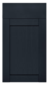 Balmoral Wood Grain 'Skinny' Shaker Indigo Ash- Replacement Kitchen Door/Drawer Front (283mm High)