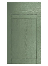 Balmoral Wood Grain 'Skinny' Shaker Reed Green Ash- Replacement Kitchen Door/Drawer Front (283mm High)