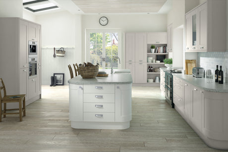Boston Supermatt Shaker cashmere- Replacement Kitchen Drawer Fronts/Oven Filler Panel (110mm High)