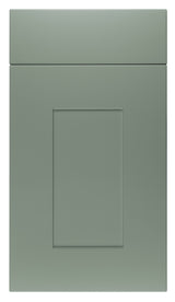 Boston Supermatt Shaker Reed green- Replacement Kitchen Drawer Fronts/Oven Filler Panel (110mm High)