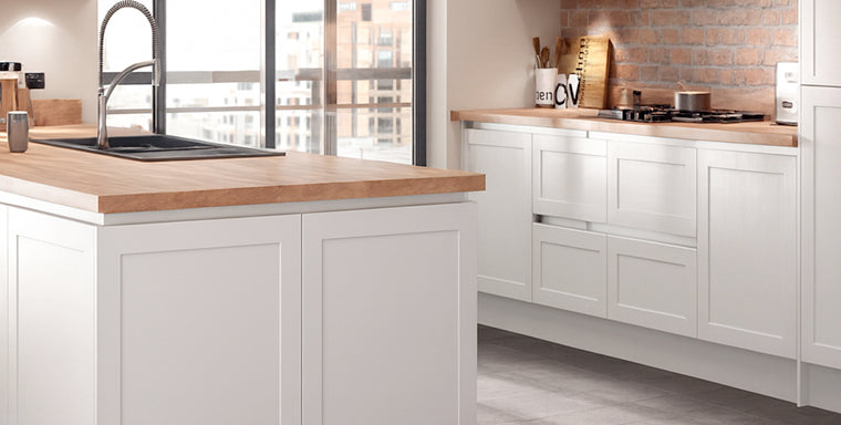 Berkeley Supermatt Porcelain- Replacement Kitchen Drawer Front (140mm High)