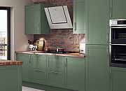 Berkeley Supermatt Shaker Reed Green- Replacement Kitchen Door/Drawer Front (283mm High)