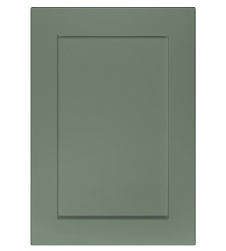 Berkeley Supermatt Shaker Reed Green- Replacement Kitchen Door/Drawer Front (283mm High)