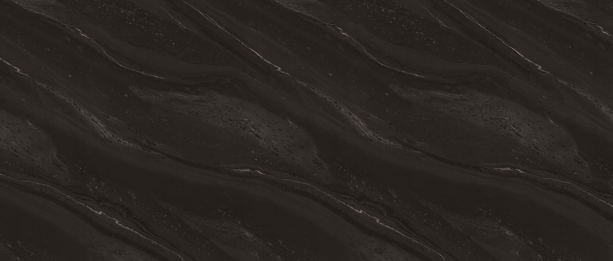 Formica Originals PP5015 Black Painted Marble Laminate Kitchen Worktops - Satin NDF Finish