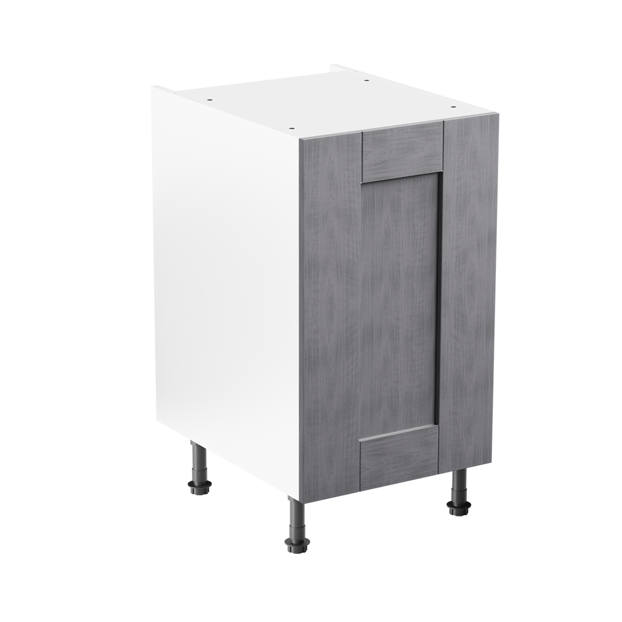 Buckingham Dust Grey Ash Shaker 450mm Kitchen Base Unit Complete