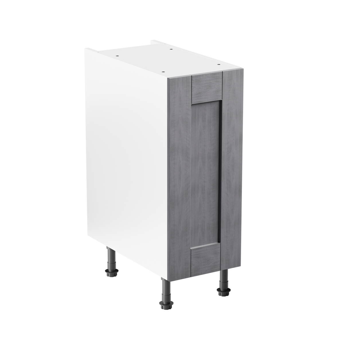 Buckingham Dust Grey Ash Shaker 300mm Kitchen Base Unit Complete