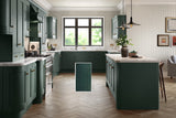 Buckingham Wood Grain Shaker Fir Green- Replacement Kitchen Doors (Trims & Accessories)