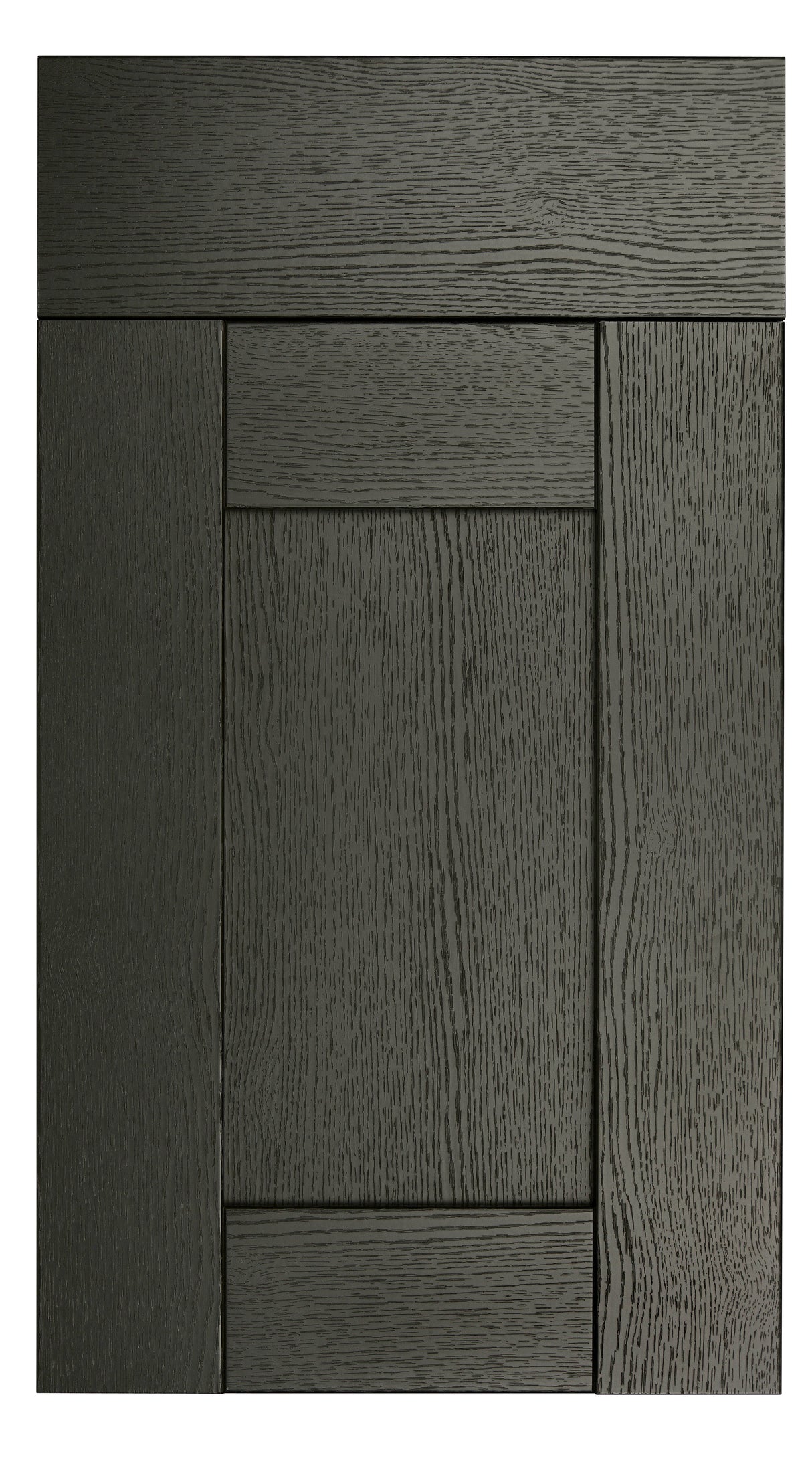 Buckingham Wood Grain Shaker Graphite- Replacement Kitchen Doors (1245mm High)