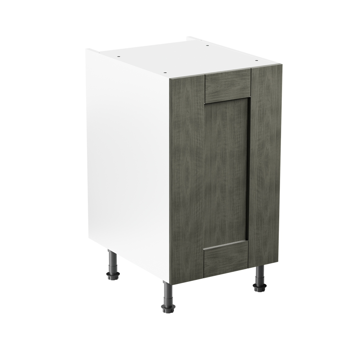 Buckingham Graphite Ash Shaker 450mm Kitchen Base Unit Complete