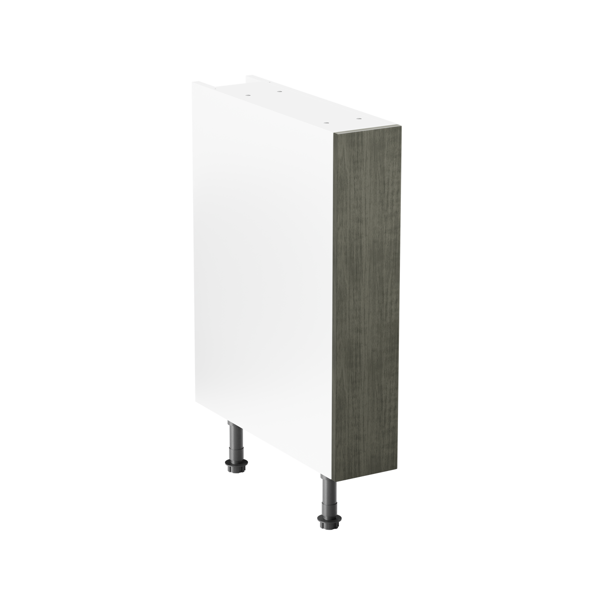 Buckingham Graphite Ash Shaker 150mm Kitchen Base Unit Complete