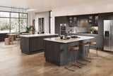 Buckingham Wood Grain Shaker Graphite- Replacement Kitchen Doors (1245mm High)