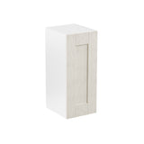 Buckingham Ivory Ash Shaker 300mm Wall Unit Complete (720mm High) Flatpack