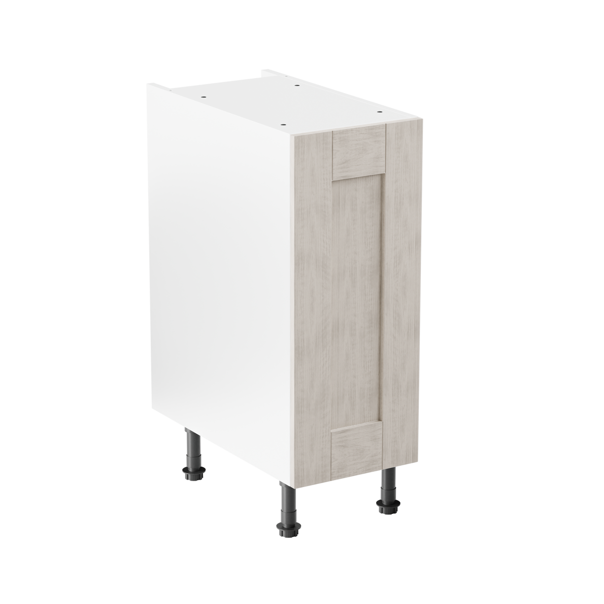 Buckingham Mussel Ash Shaker 300mm Kitchen Base Unit Complete