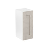 Buckingham Mussel Ash Shaker 300mm Wall Unit Complete (720mm High) Flatpack