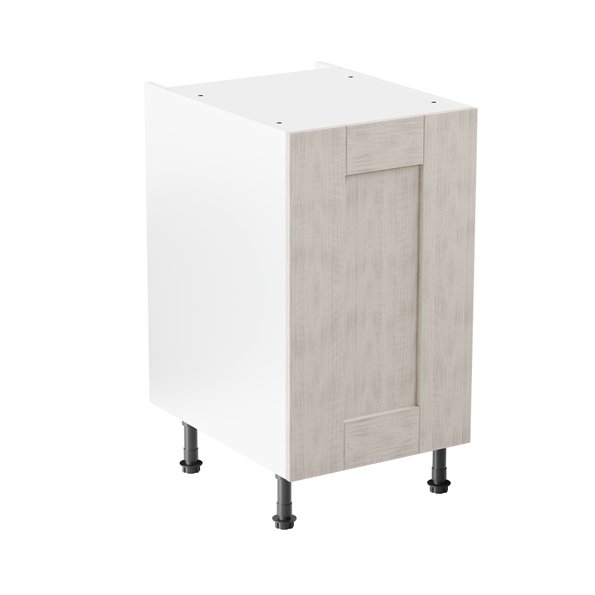 Buckingham Mussel Ash Shaker 600mm Kitchen Base Unit Complete