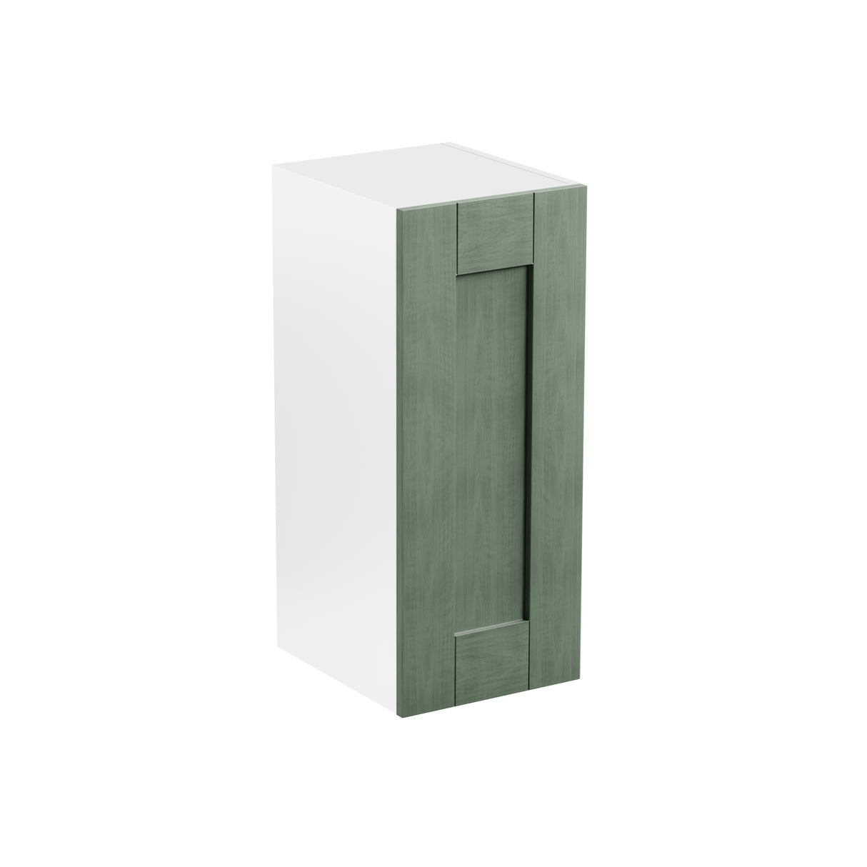 Buckingham Reed Green Ash Shaker 300mm Wall Unit Complete (720mm High) Flatpack