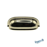 M4TEC 64mm Karat Gold Cup Handle - Luxury Zinc Drawer & Cabinet Pull (VG5 Series)