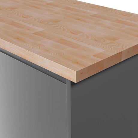 Deterra Solid Ash Wood Kitchen Worktops 40Mm (T)
