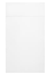 Fenton Painted (Laser Edged) Slab White- Replacement Kitchen Drawer Front (140mm High)
