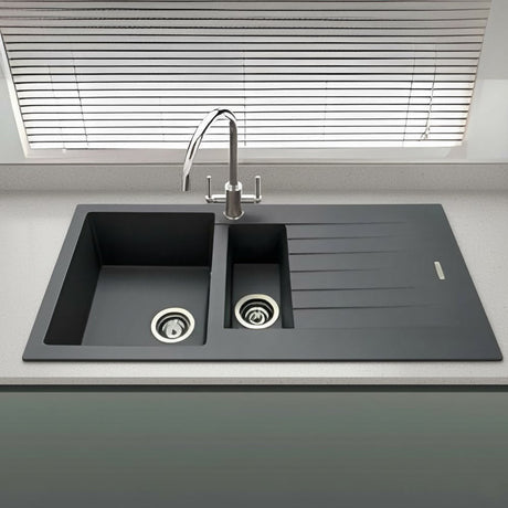 Astini Gianni 1.5 Bowl Granite Kitchen Sink & Waste