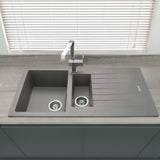 Astini Gianni 1.5 Bowl Granite Kitchen Sink & Waste