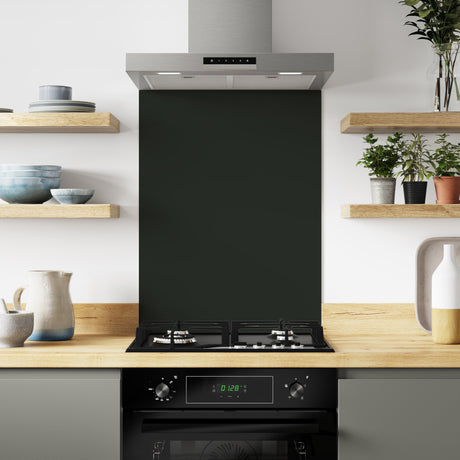 Bushboard Alloy Hadrian Green Aluminium Feature Kitchen Splashback