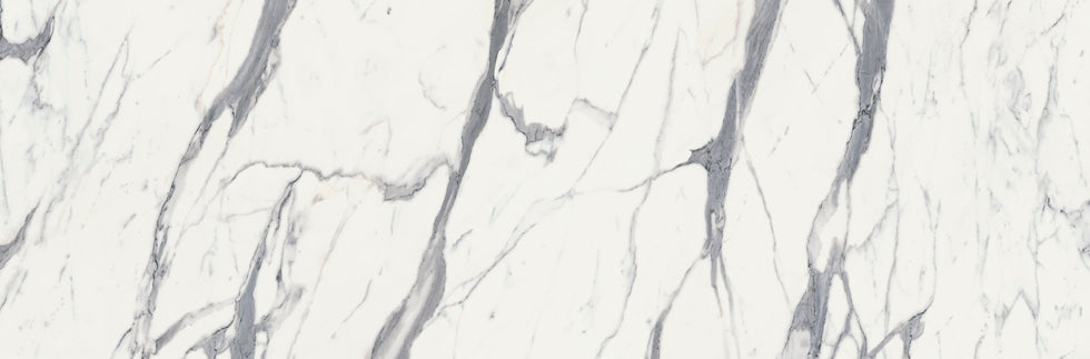 Wilsonart Zenith Marbre Veneto Compact Laminate Kitchen Worktops (White Core)