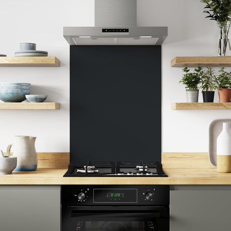 Bushboard Alloy Midnight Grey Aluminium Feature Kitchen Splashback