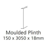 Balmoral Wood Grain 'Skinny' Shaker Dust Grey Ash- Replacement Kitchen Doors (Trims & Accessories)