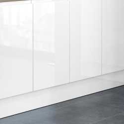 JAY Handle Less Light Grey Gloss J Pull- Replacement Kitchen Doors (Trims & Accessories)