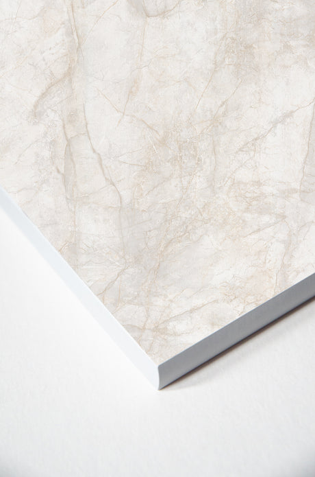 Wilsonart Zenith Pokhara Marble Compact Laminate Kitchen Worktops (Grey Core)