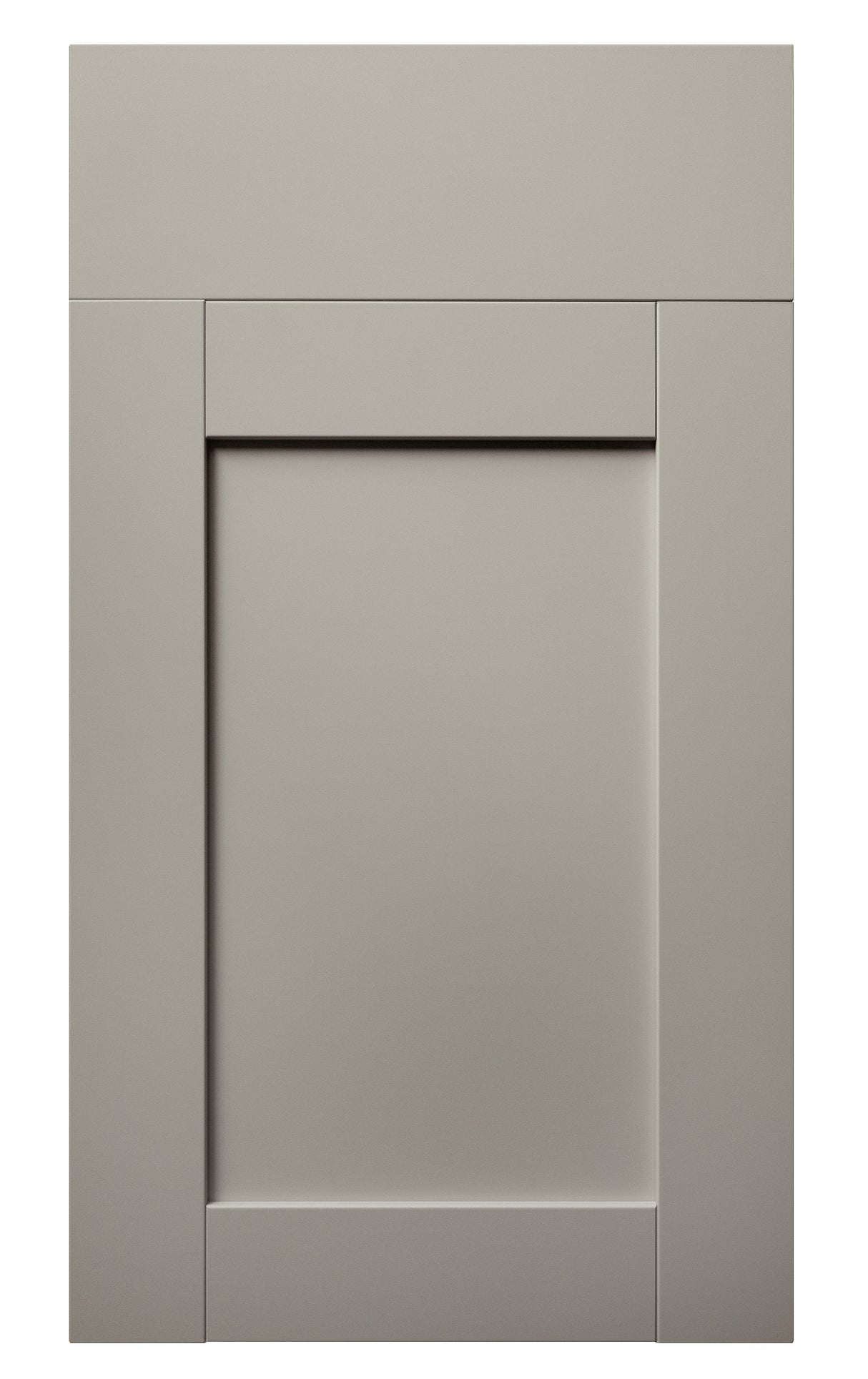 Rivington Shaker Stone Grey Supermatt- Replacement Kitchen Doors (495mm High)