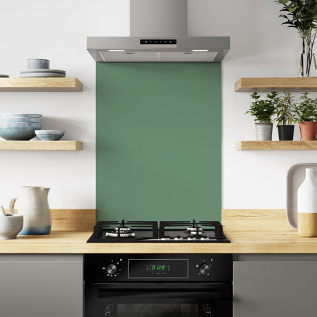Bushboard Alloy Seafoam Green Aluminium Feature Kitchen Splashback