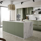 Wilsonart Zenith Marbre Veneto Compact Laminate Kitchen Worktops (White Core)