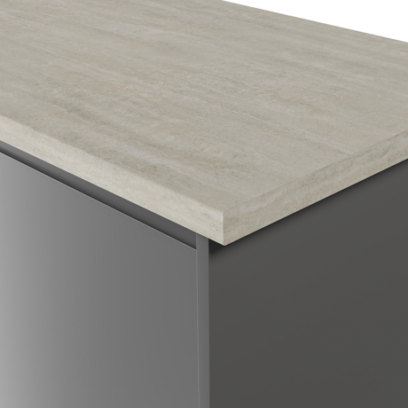 Formica Originals PP5812 Tumbled Travertine Laminate Kitchen Worktop - Ardesia Finish