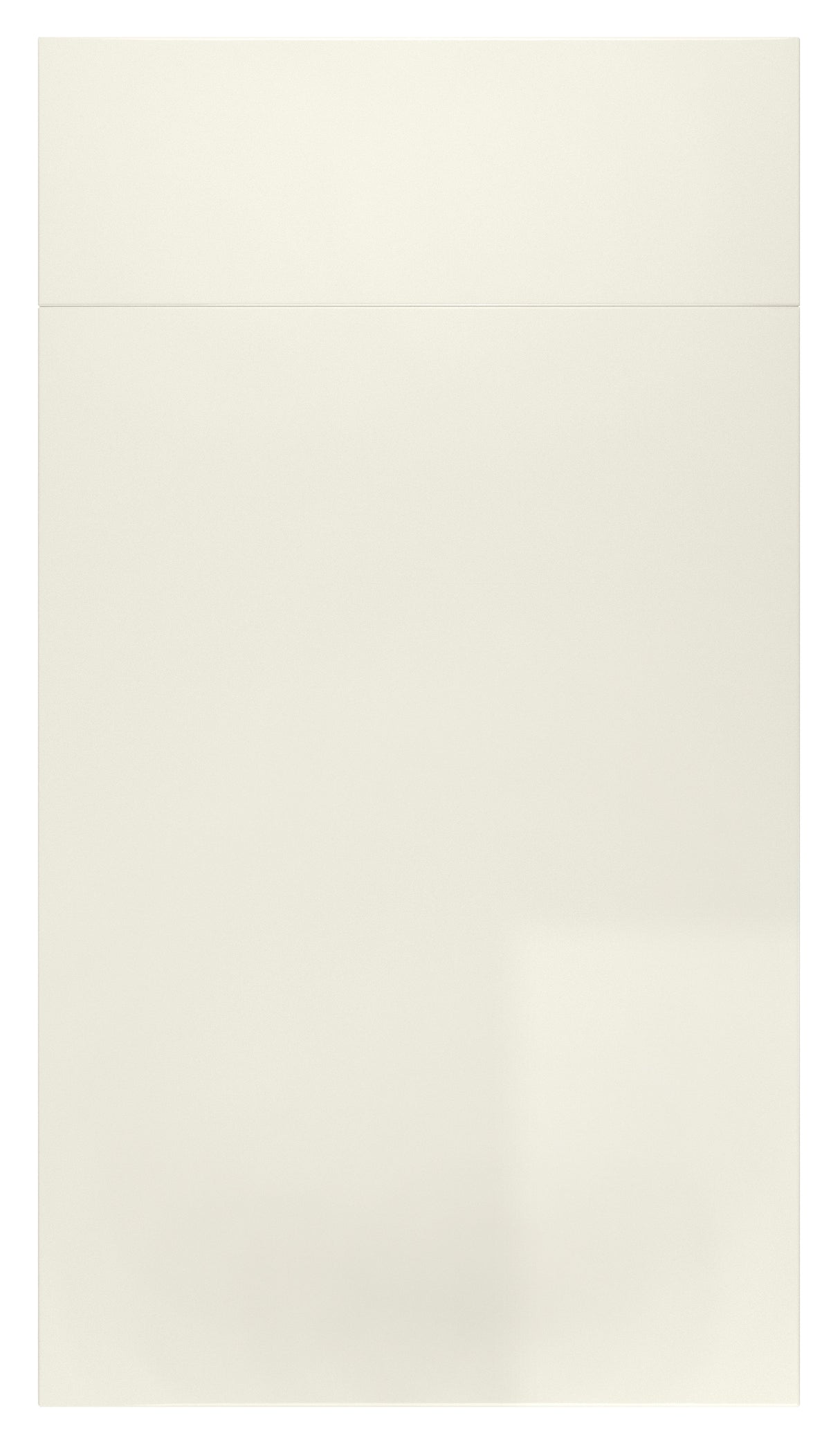 Vogue Slab Alabaster Gloss- Replacement Kitchen Door/Drawer Front (283mm High)