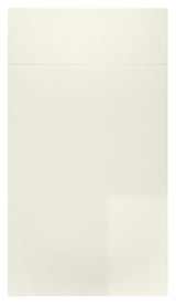 Vogue Slab Alabaster Gloss- Replacement Kitchen Door/Drawer Front (283mm High)