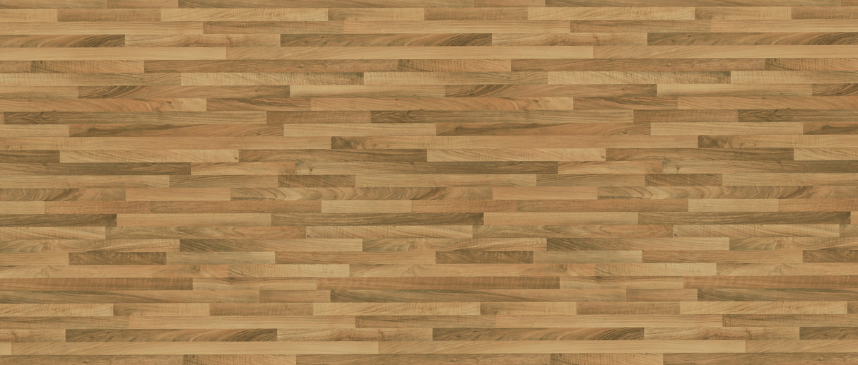 Formica Originals PP0911 Walnut Butcher Block Laminate Kitchen Worktop - Woodland Finish