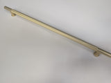 Ellis Knurled T-Bar Kitchen/Bedroom Door Handle Satin Brass