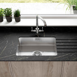 Wilsonart Zenith Don Tello Marble Compact Laminate Kitchen Worktops (Black Core)