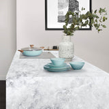 Wilsonart Zenith Marmo Treviso Compact Laminate Kitchen Worktops (Grey Core)