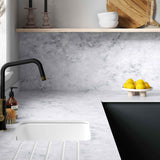 Wilsonart Zenith Marmo Treviso Compact Laminate Kitchen Worktops (Grey Core)