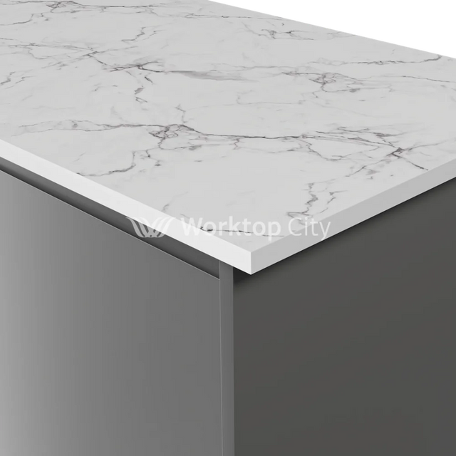 Aria F3460 Calacatta Marble - Satin Ndf Texture White Core