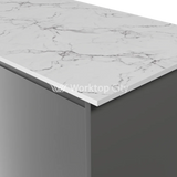 Aria F3460 Calacatta Marble - Satin Ndf Texture White Core